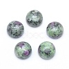 Natural Ruby in Zoisite Cabochons G-E492-H-10-1
