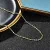 Rack Plating Brass Cable Chain Necklaces for Women NJEW-H049-03G-2