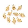 Eco-Friendly Brass Pendants KK-I698-03G-1