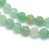 Natural Green Aventurine Beads Strands G-E411-37-4mm-3