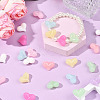 100Pcs Opaque Acrylic Beads OACR-SP0001-96-4