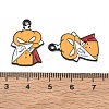 Halloween Alloy Enamel Pendants AL-CBA8744-01EB-02-3