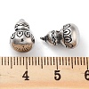 304 Stainless Steel Beads Hand Polished STAS-M057-21AS-3