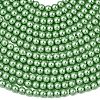 Eco-Friendly Dyed Glass Pearl Round Beads Strands HY-A002-4mm-RB008N-2