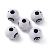 Opaque Acrylic Beads OACR-P007-69-2
