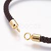 Nylon Cord Bracelet Making MAK-P005-02G-2