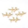 Brass Links connectors KK-P153-05G-NF-1