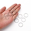 Tarnish Resistant 304 Stainless Steel Linking Ring STAS-S079-12A-4