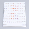 Natural Pearl Ear Studs X-EJEW-R133-07-1