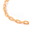 Personalized ABS Plastic Cable Chain Necklaces NJEW-JN03220-5