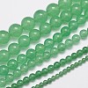 Natural & Dyed Malaysia Jade Bead Strands G-A146-4mm-A04-3