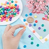 SUNNYCLUE 150 Pcs 3 Styles Handmade Polymer Clay Beads CLAY-SC0001-11-3