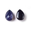 Faceted Glass Cabochons GLAA-E411-04-2