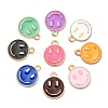 18Pcs 9 Colors Alloy Enamel Charms ENAM-YW0001-97-2