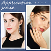 304 Stainless Steel Leverback Earring Findings STAS-SP0001-02B-5