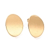 Ion Plating(IP) 304 Stainless Steel Stud Earring Findings STAS-Q231-10G-1