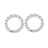 Brass Soldered Closed Jump Rings KK-K253-15B-03S-3
