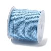 20M Polyester Braided Cord for Jewelry Making OCOR-G015-04A-02-3