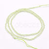Natural Prehnite Beads Strands G-F509-30-3mm-2