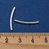 925 Sterling Silver Tube Beads STER-D035-12S-04-3