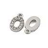 304 Stainless Steel Pendants STAS-L080-002P-10-2