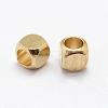 Brass Spacer Beads KK-P095-30-B-2