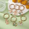 Alloy Enamel Shoe Charms HJEW-JM01094-5