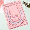 Plastic Bead Design Boards for Necklace Design TOOL-H003-2-4