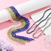 2 Strands Electroplate Glass Beads Strands EGLA-YW0001-85A-5