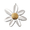 Two Tone 304 Stainless Steel Big Pendants STAS-B120-01GP-02-1