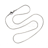 Non-Tarnish 304 Stainless Steel Boston Link Chain Necklace NJEW-S420-005B-P-4