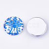 Flatback Glass Cabochons for DIY Projects GGLA-S037-05-18mm-2