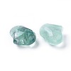 Natural Fluorite Heart Palm Stone X-G-F659-A02-2