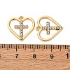 Alloy Rhinestone Pendants PALLOY-S052-01G-E-3