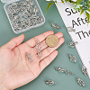 30Pcs Hollow Out Alloy Bead Cage Pendants KK-PH0014-14P-3