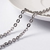 Tarnish Resistant 304 Stainless Steel Cable Chains CHS-L014-19P-1