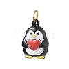 Valentine's Day Spray Painted 304 Stainless Steel Pendants SA-CBA08A6-07C-G-1