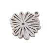 Non-Tarnish 304 Stainless Steel Pendants STAS-S139-06P-04-2