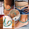 1 Strand Natural HuBei Turquoise Beads Strands G-TA0003-48-8