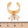 304 Stainless Steel Cuff Rings for Women RJEW-U045-03G-3