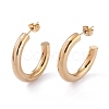 201 Stainless Steel Stud Earrings EJEW-F272-02C-G-1