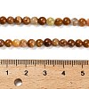 Natural Wood Lace Stone Beads Strands G-B128-A04-01-3