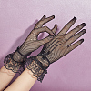 4 Pairs 4 Style Silk Gloves AJEW-GA0006-09-3