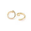 Brass Open Jump Rings KK-G604-08G-19-2
