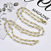 Brass Paperclip Chains MAK-S072-11A-MG-4
