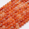 Natural Carnelian Beads Strands X-G-N0006-10mm-17-3