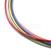 Waxed Polyester Cord Choker Necklaces NJEW-JN02429-2