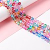 Synthetic Moonstone Beads Strands G-E573-02B-33-1