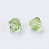 Imitation Austrian Crystal Beads SWAR-F022-6x6mm-214-3
