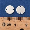 Brass Connector Charms KK-F907-02B-S-4